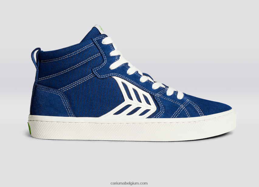 Heren Cariuma blauw contrast/ivoor 6F0Z24146