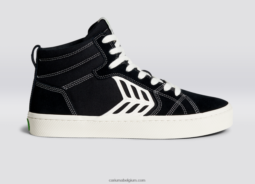 Heren Cariuma zwart contrast/ivoor 6F0Z24144