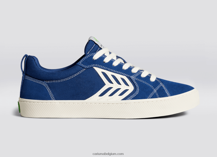 Heren Cariuma blauw contrast/ivoor 6F0Z24134