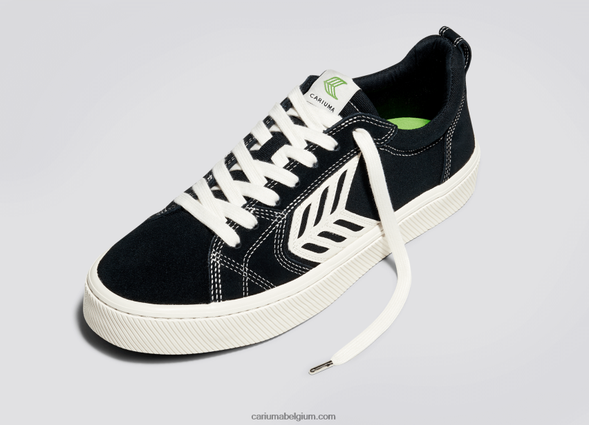 Heren Cariuma linkervoet(enkele schoen)-zwart contrast/ivoor 6F0Z24149
