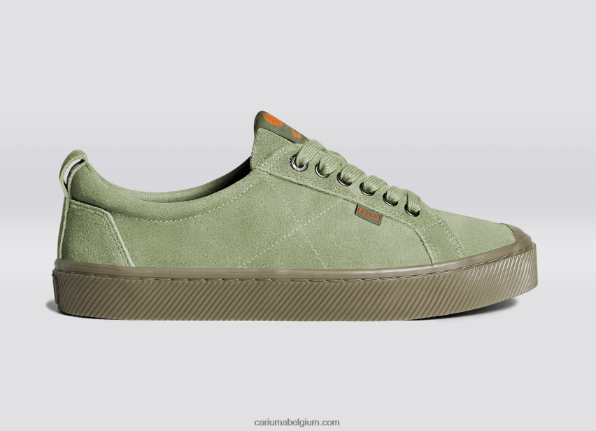 Heren Cariuma deus ex machina oliegroen suède 6F0Z2427