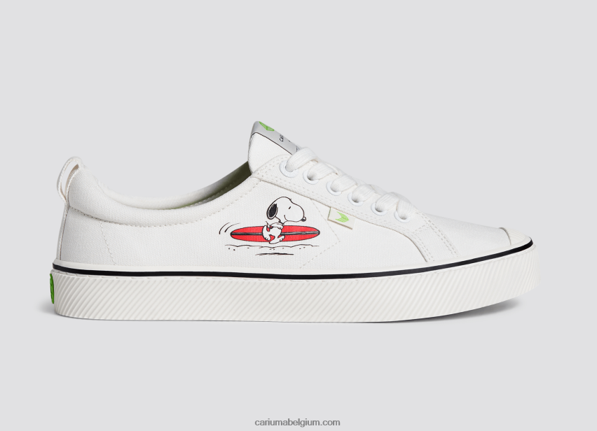 Heren Cariuma peanuts surf gebroken wit canvas 6F0Z2483