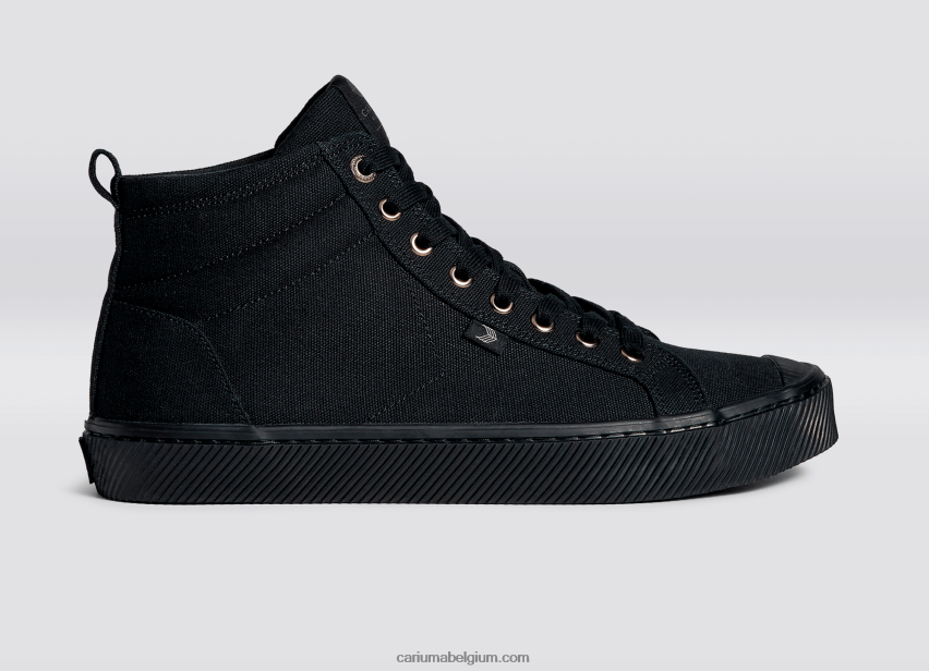 vrouwen Cariuma geheel zwart canvas 6F0Z24274