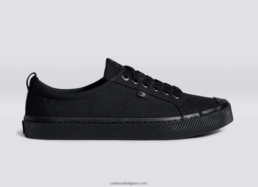 vrouwen Cariuma geheel zwart canvas 6F0Z24242