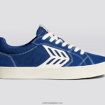 Heren Cariuma blauw contrast/ivoor 6F0Z24134