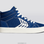 Heren Cariuma blauw contrast/ivoor 6F0Z24146