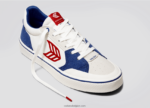 Heren Cariuma blauw & gebroken wit/rood 6F0Z24123 - Afbeelding 3