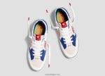 Heren Cariuma blauw & gebroken wit/rood 6F0Z24123 - Afbeelding 5