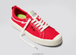 Heren Cariuma gerry lopez rood canvas 6F0Z2489 - Afbeelding 3