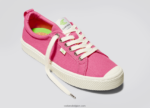 Heren Cariuma helder roze canvas 6F0Z2424 - Afbeelding 4