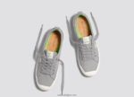 Heren Cariuma lichtgrijs canvas 6F0Z2425 - Afbeelding 6