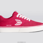 Heren Cariuma pantone viva magenta/gebroken wit 6F0Z2478