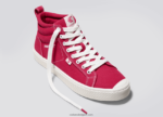 Heren Cariuma pantone viva magenta/gebroken wit canvas 6F0Z2463 - Afbeelding 3