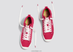 Heren Cariuma pantone viva magenta/gebroken wit canvas 6F0Z2463 - Afbeelding 5