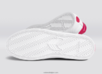 Heren Cariuma pantone viva magenta wit leer 6F0Z2477 - Afbeelding 2