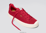 Heren Cariuma ruw rood gebreid 6F0Z24185 - Afbeelding 4