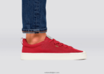 Heren Cariuma ruw rood gebreid 6F0Z24185 - Afbeelding 7