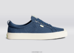 Heren Cariuma schaduwblauw canvas 6F0Z243
