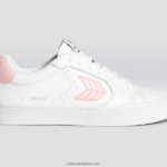 Heren Cariuma wit lwg leer/roze 6F0Z24103
