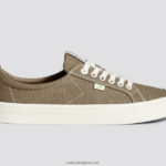 Heren Cariuma zand contrast draad canvas 6F0Z247