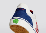 vrouwen Cariuma blauw & gebroken wit/rood 6F0Z24340 - Afbeelding 4