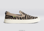 vrouwen Cariuma breisel met zebraprint 6F0Z24389