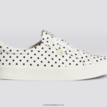 vrouwen Cariuma canvas met witte stippen 6F0Z24265