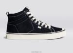 vrouwen Cariuma canvas met zwarte contrasterende strepen 6F0Z24273