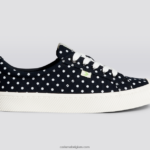 vrouwen Cariuma canvas met zwarte stippen 6F0Z24225