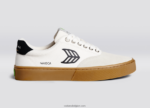 vrouwen Cariuma gebroken witte vintage gom/zwart 6F0Z24324
