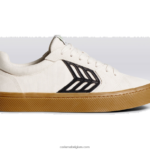 vrouwen Cariuma gebroken witte vintage gom/zwart 6F0Z24344