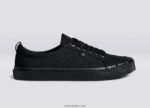 vrouwen Cariuma geheel zwart canvas 6F0Z24242