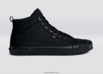 vrouwen Cariuma geheel zwart canvas 6F0Z24274