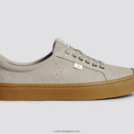 vrouwen Cariuma grijs gom suède 6F0Z24260