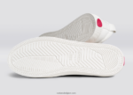vrouwen Cariuma pantone gebroken wit/viva magenta canvas 6F0Z24252 - Afbeelding 2