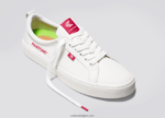 vrouwen Cariuma pantone gebroken wit/viva magenta canvas 6F0Z24252 - Afbeelding 3