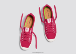 vrouwen Cariuma pantone viva magenta/gebroken wit canvas 6F0Z24251 - Afbeelding 5