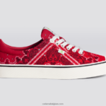 vrouwen Cariuma rood bandana-canvas 6F0Z24236