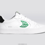 vrouwen Cariuma wit lwg leer/groen 6F0Z24320