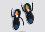 vrouwen Cariuma zwart & blauw/ivoor 6F0Z24342 - Afbeelding 5